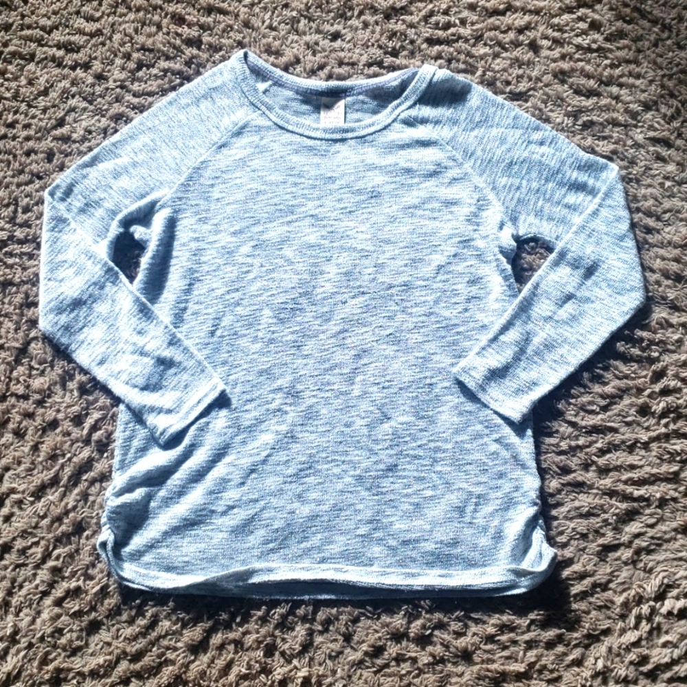 Faded Glory Gray Glitter Sweater